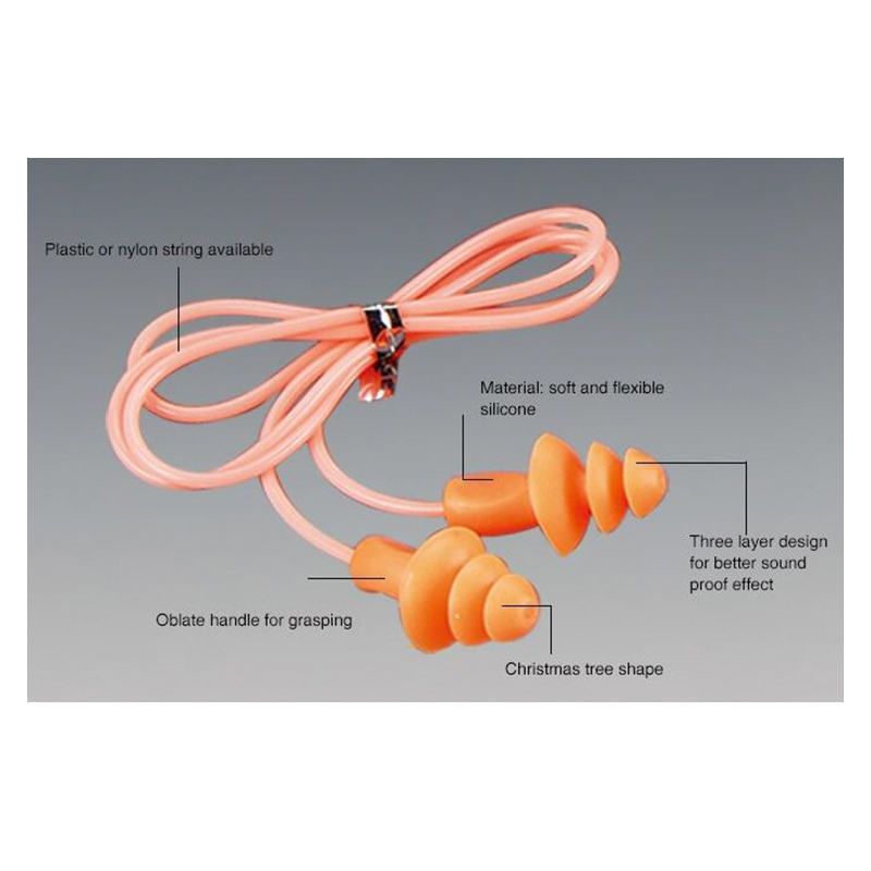 EM123 Earplug Pengurangan Kebisingan TPR/PU EM123 EM123 Earplug Pengurangan Kebisingan TPR/PU EM123