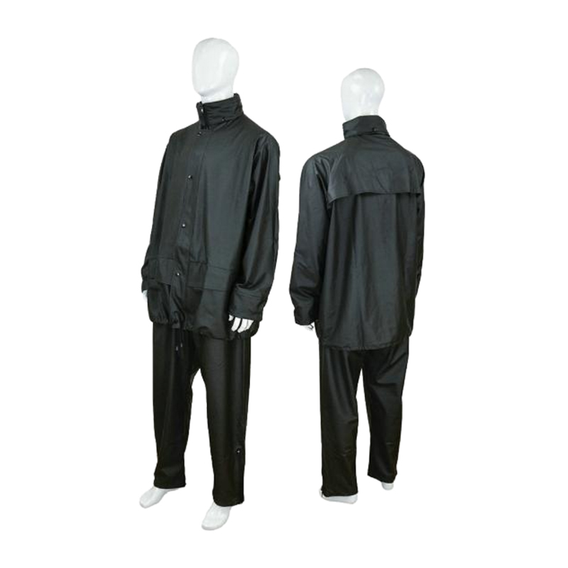 RC401 Hood yang tidak kelihatan Double Pocket Breatle Pu Raincoat